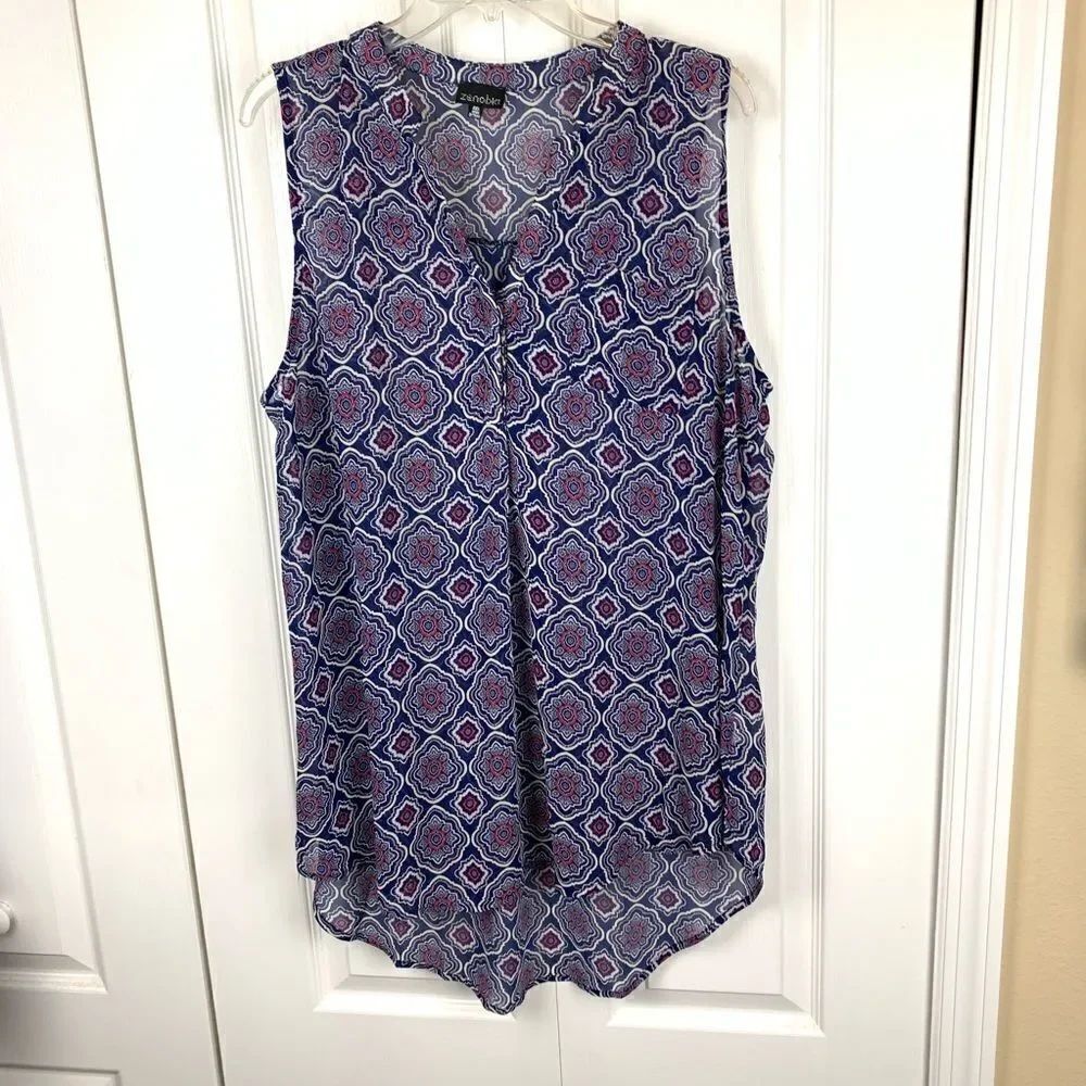 Zenobia Sleeveless Blouse‎